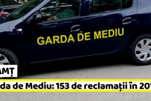 NEAMȚ: Garda de Mediu – 153 de reclamaţii, 15 sancţiuni