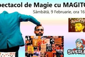 Râzi cu lacrimi! Magie şi comedie cu Magitot la Superland Braşov