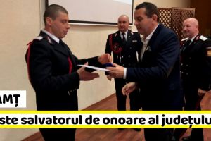 NEAMȚ: El este salvatorul de onoare al judeţului Neamţ (FOTO)