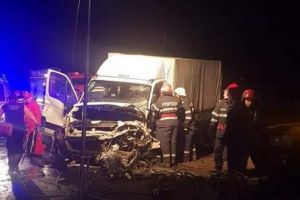 FOTO: Accident cu doi morţi pe DN 14!